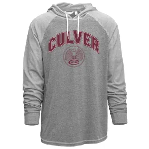 Hiker Hood Tee Culver Eagle - Oxford Heather Grey