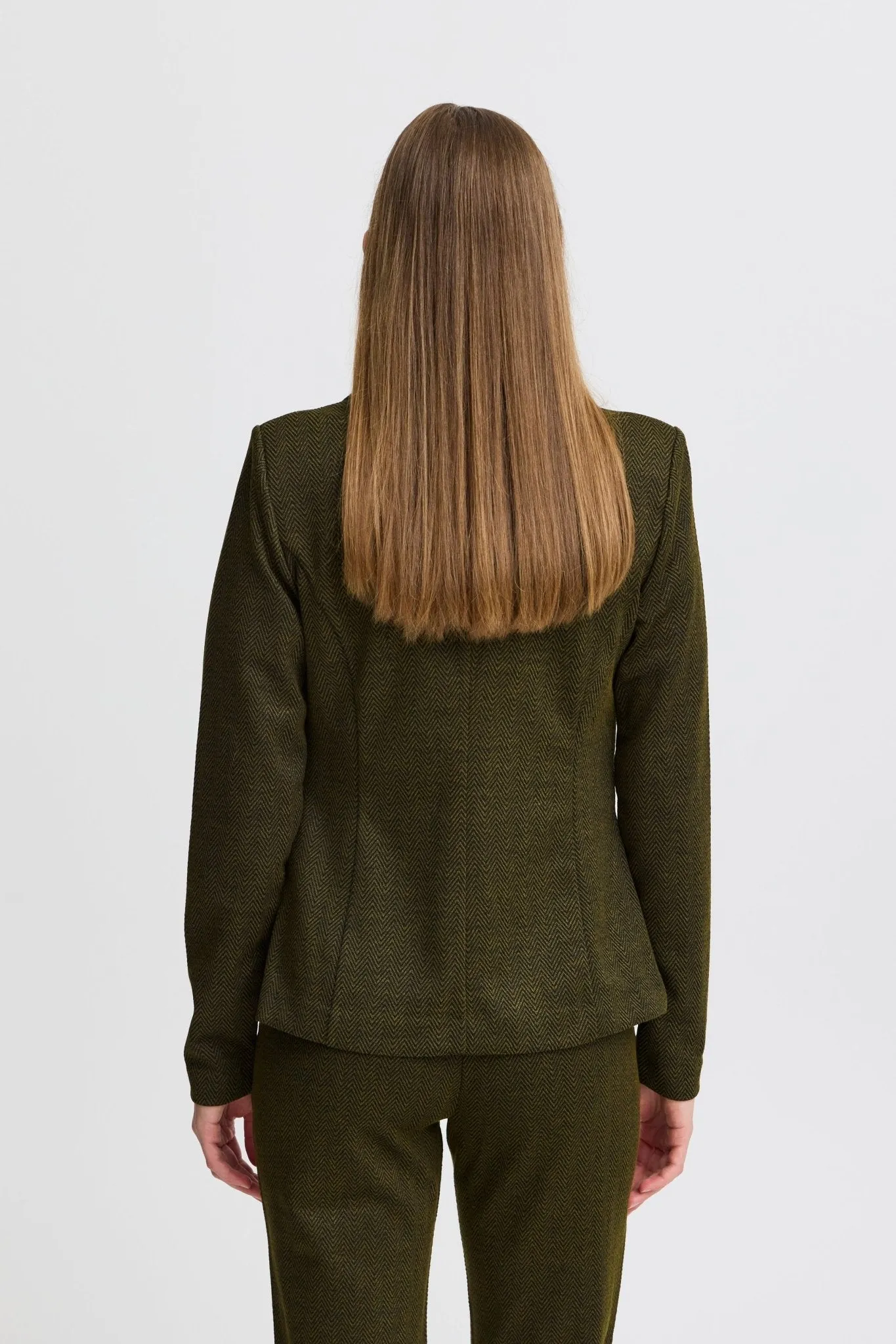 ICHI - IHKATE JACQUARD BLAZER - 20121600