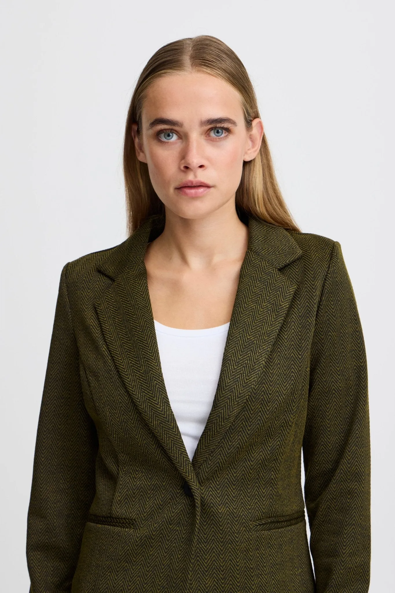 ICHI - IHKATE JACQUARD BLAZER - 20121600