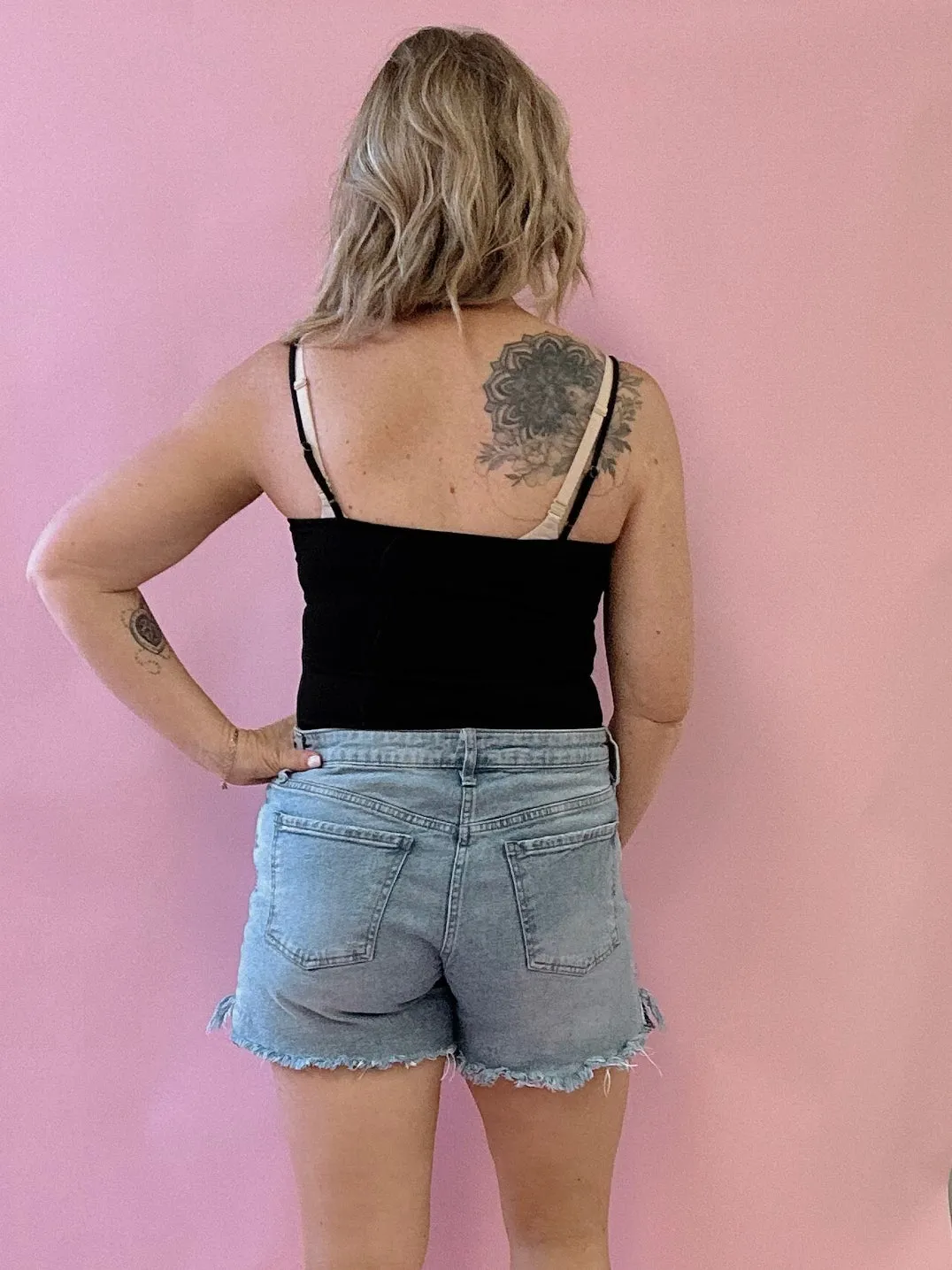 Isa Bodysuit in Black