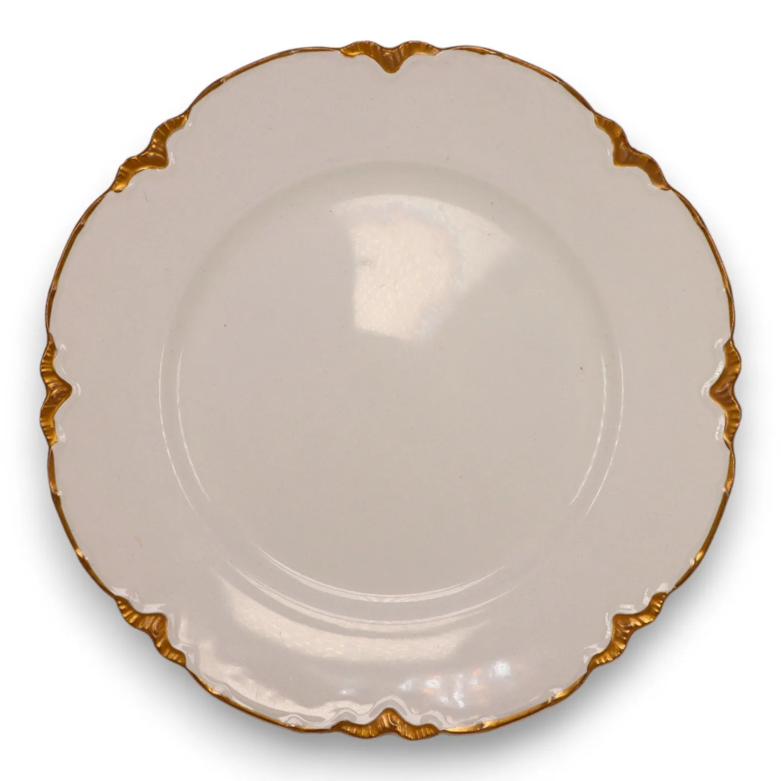 Johnson Bros Chantilly Gold Luncheon Plate 9 1/2" Gold Trim China England