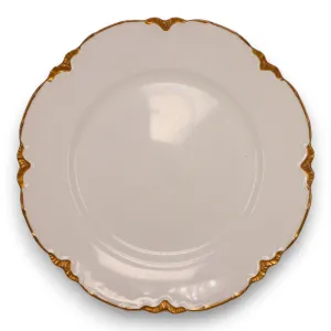 Johnson Bros Chantilly Gold Luncheon Plate 9 1/2" Gold Trim China England