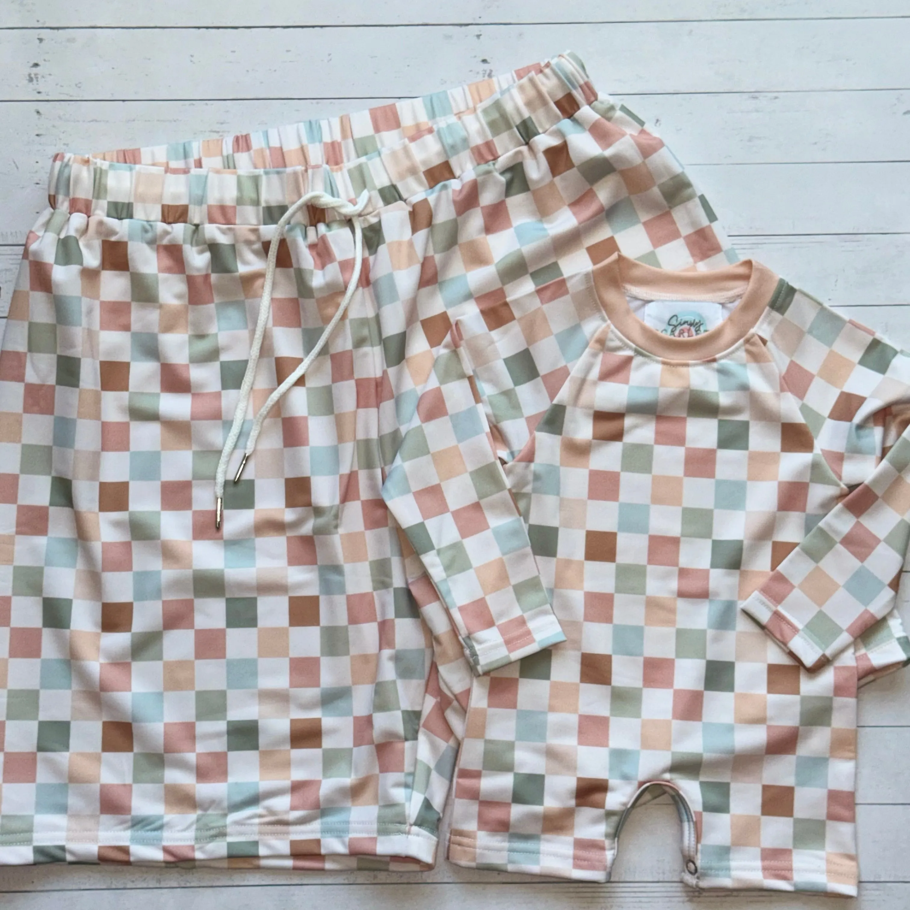 *KIDS* Monochrome Neutrals Family Swim Collection