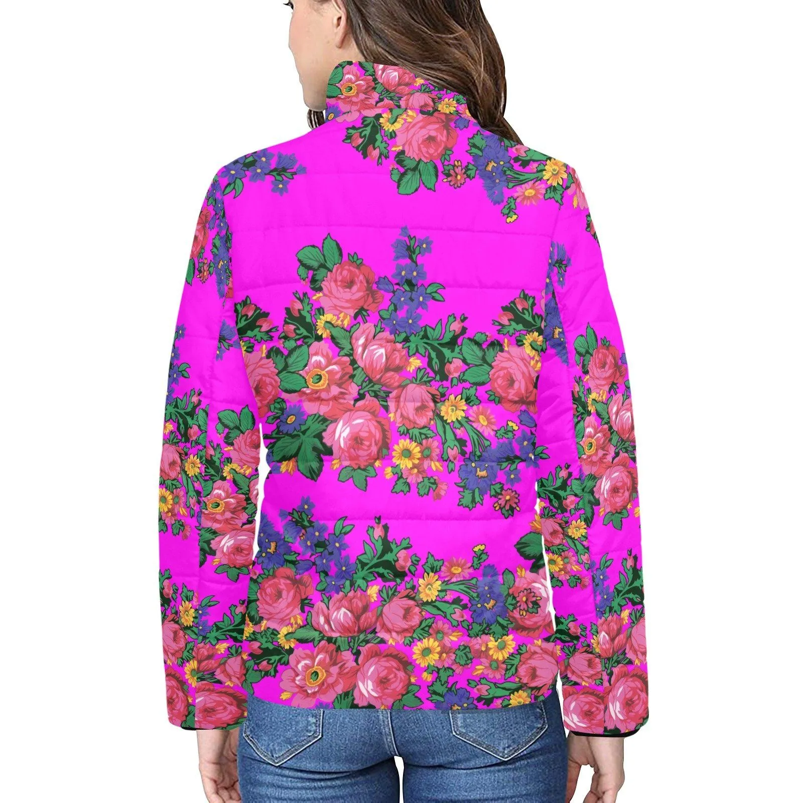 Kokum's Revenge Blush Women's Stand Collar Padded Jacket