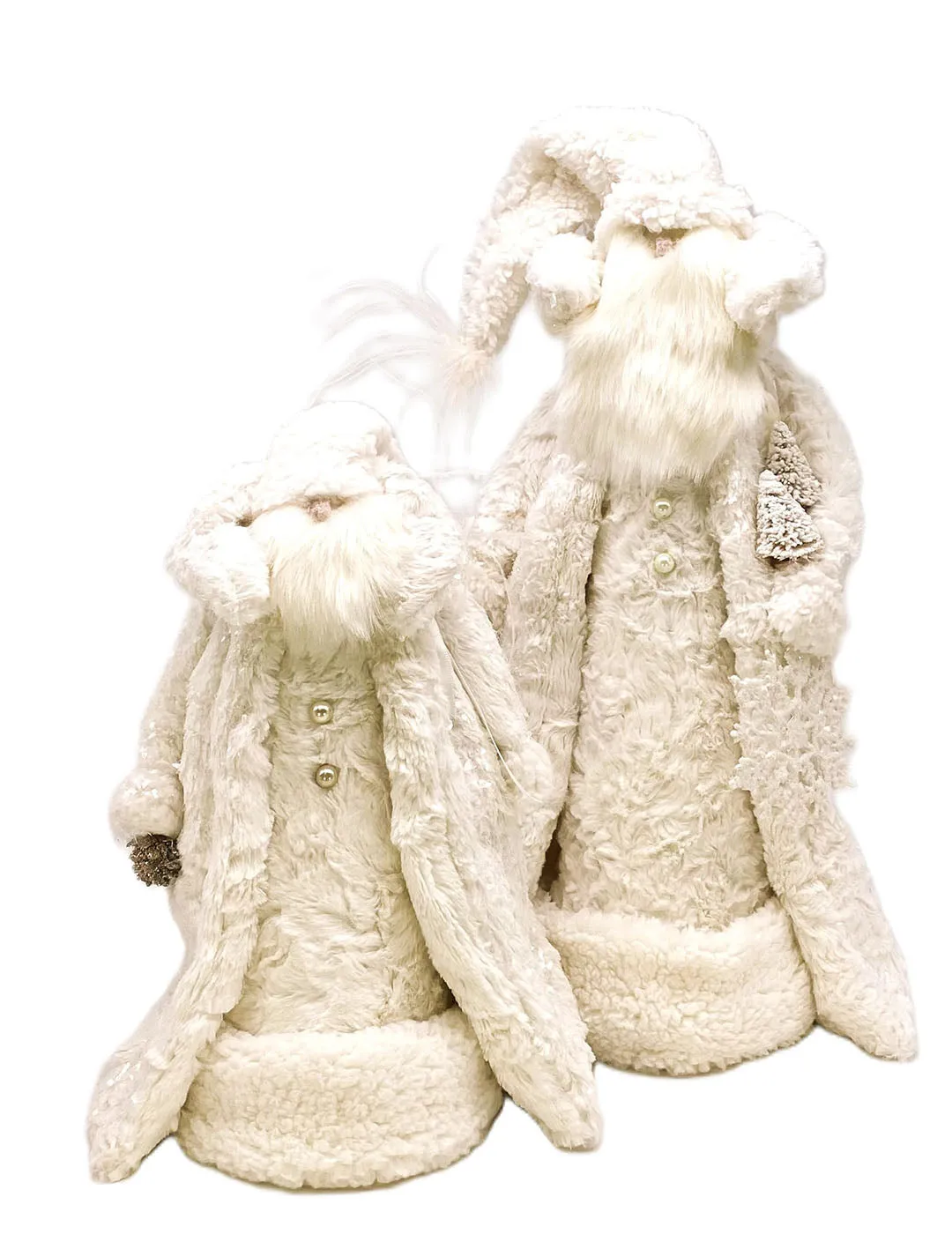 Kringle Santa - Small, Bisque Fur
