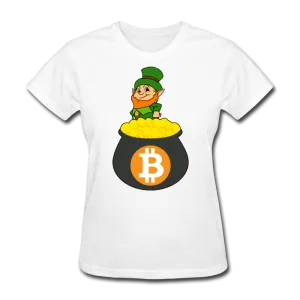 Leprechaun Bitcoin Women's T-Shirt