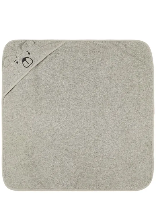 Liewood   Bear organic cotton hooded towel 