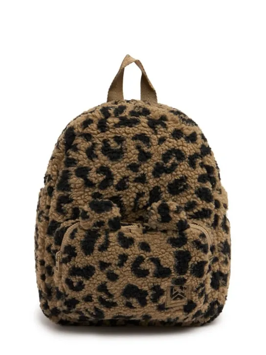 Liewood   Leo print recycled poly blend backpack 