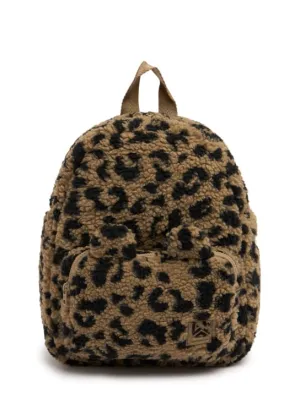 Liewood   Leo print recycled poly blend backpack 