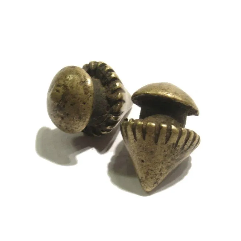 Lobi 19th Century Brass Ear Plugs