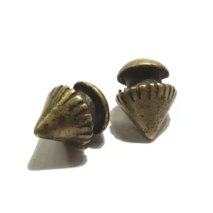 Lobi 19th Century Brass Ear Plugs