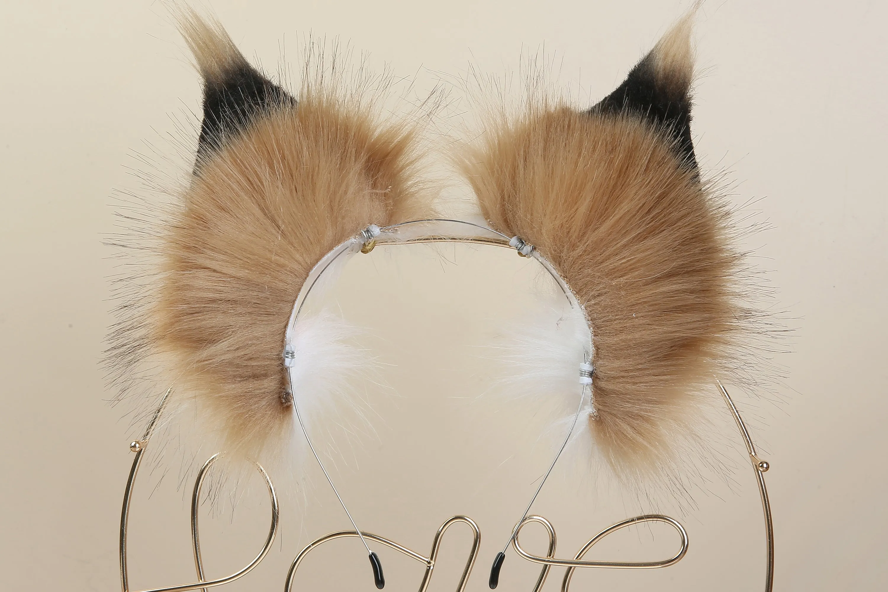 lynx cat tail plug and ear set cat tail butt plug and ear kitten tail anal plug cat ear headband and tail butt plug neko cosplay gift
