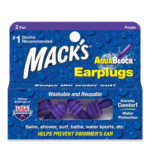 MACK'S AQUABLOCK EARPLUGS