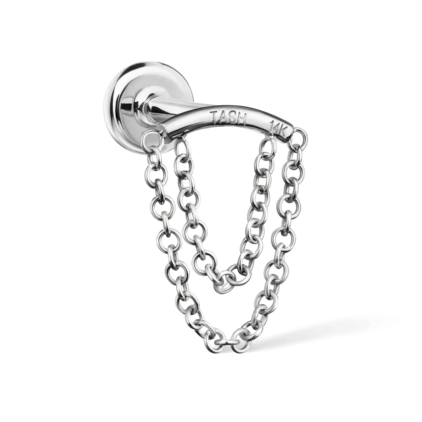 Maria Tash Double Chain Drape