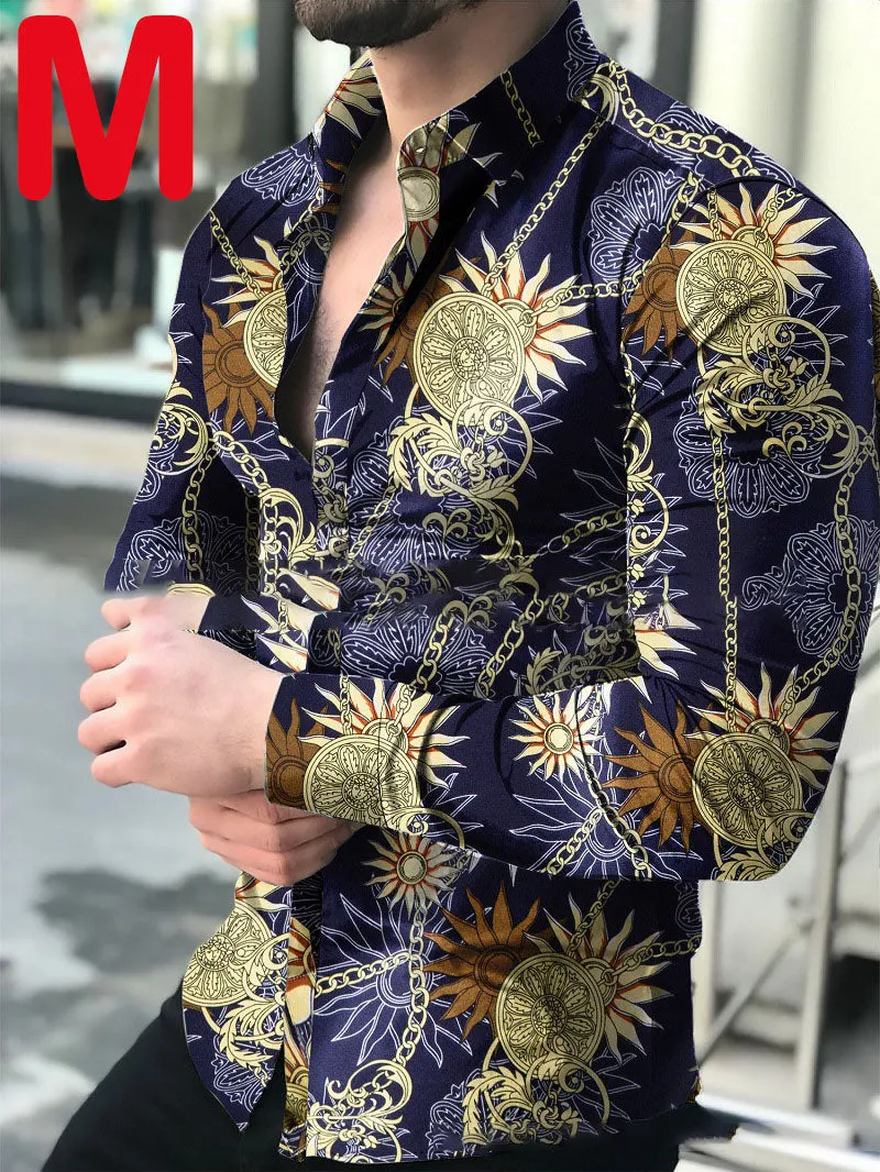 Men's Casual Long-sleeved Shirt
