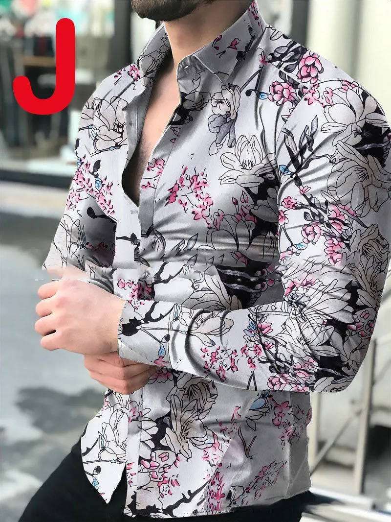 Men's Casual Long-sleeved Shirt
