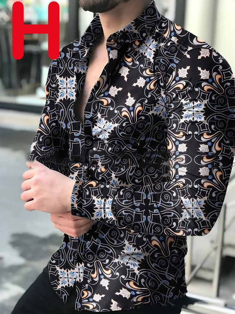 Men's Casual Long-sleeved Shirt