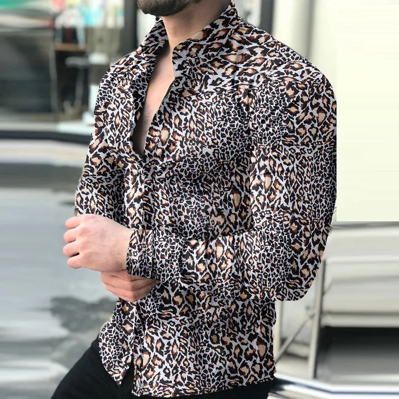 Men's Casual Long-sleeved Shirt
