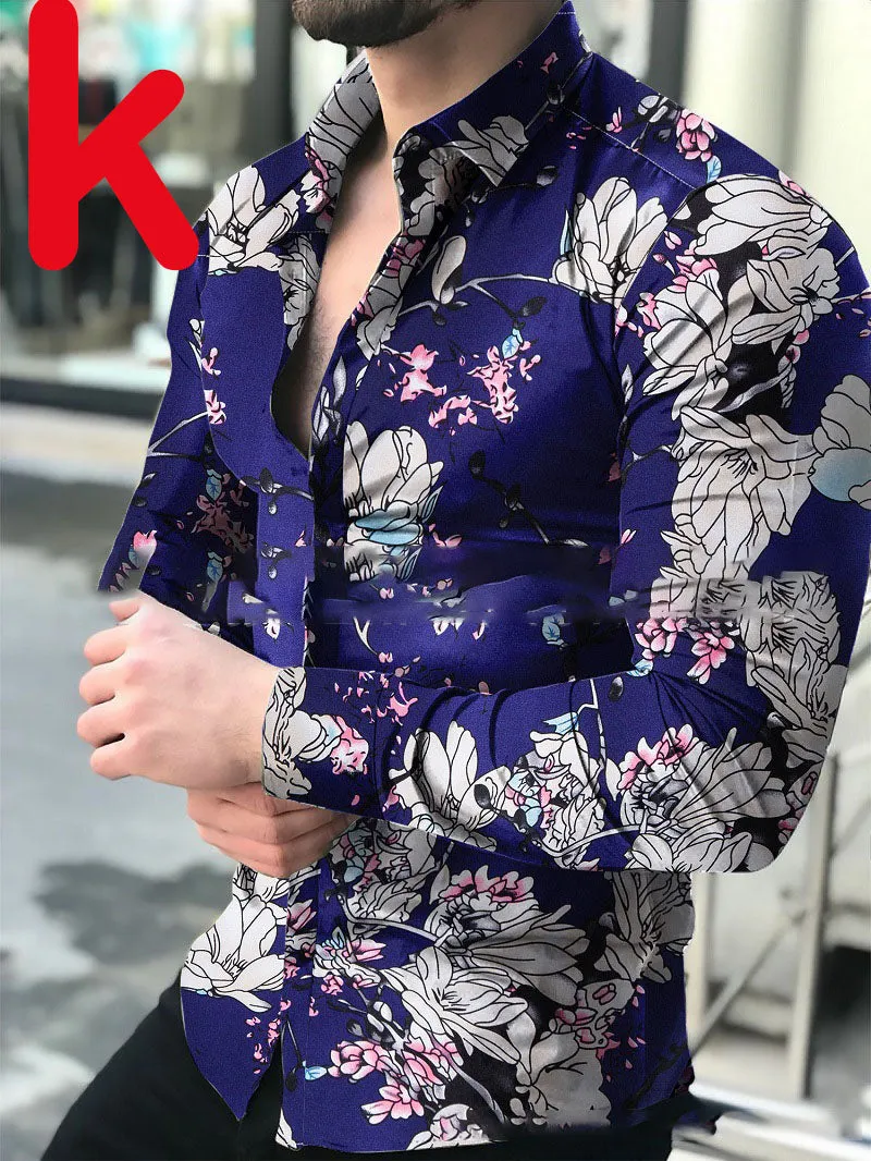Men's Casual Long-sleeved Shirt