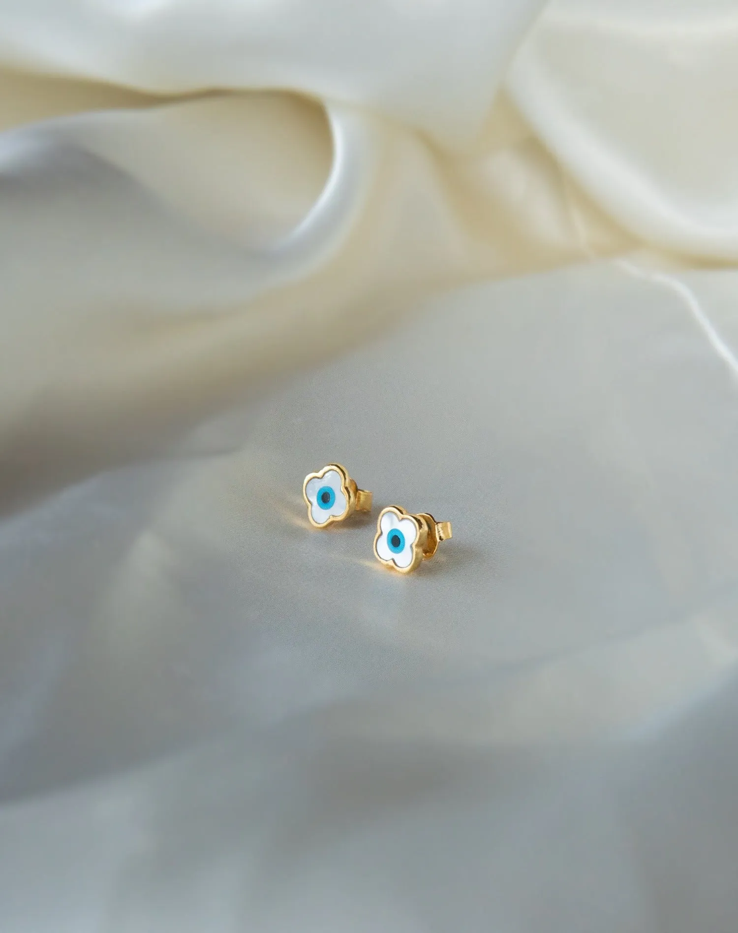 Mini Clover Stud Earrings