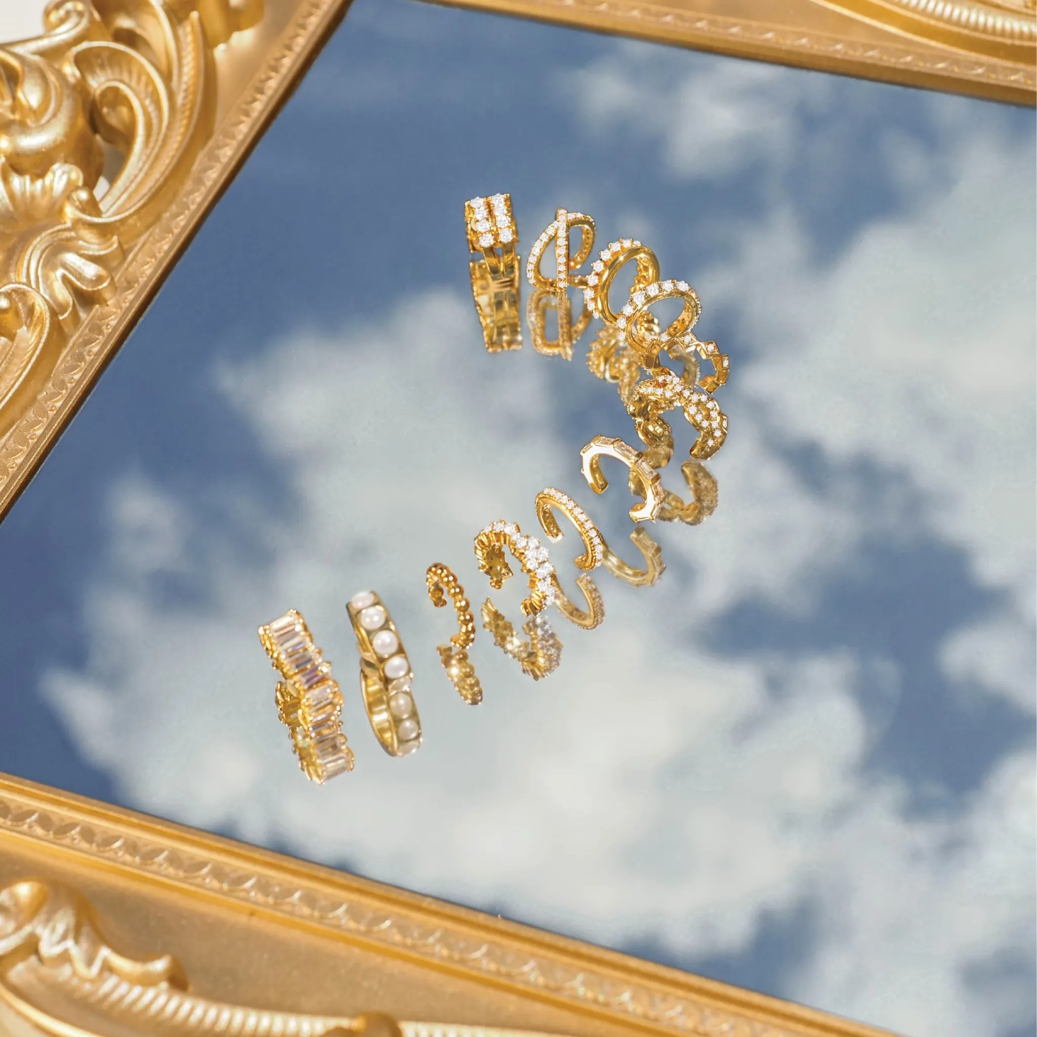 Mini Crystal Pave Ear Cuff