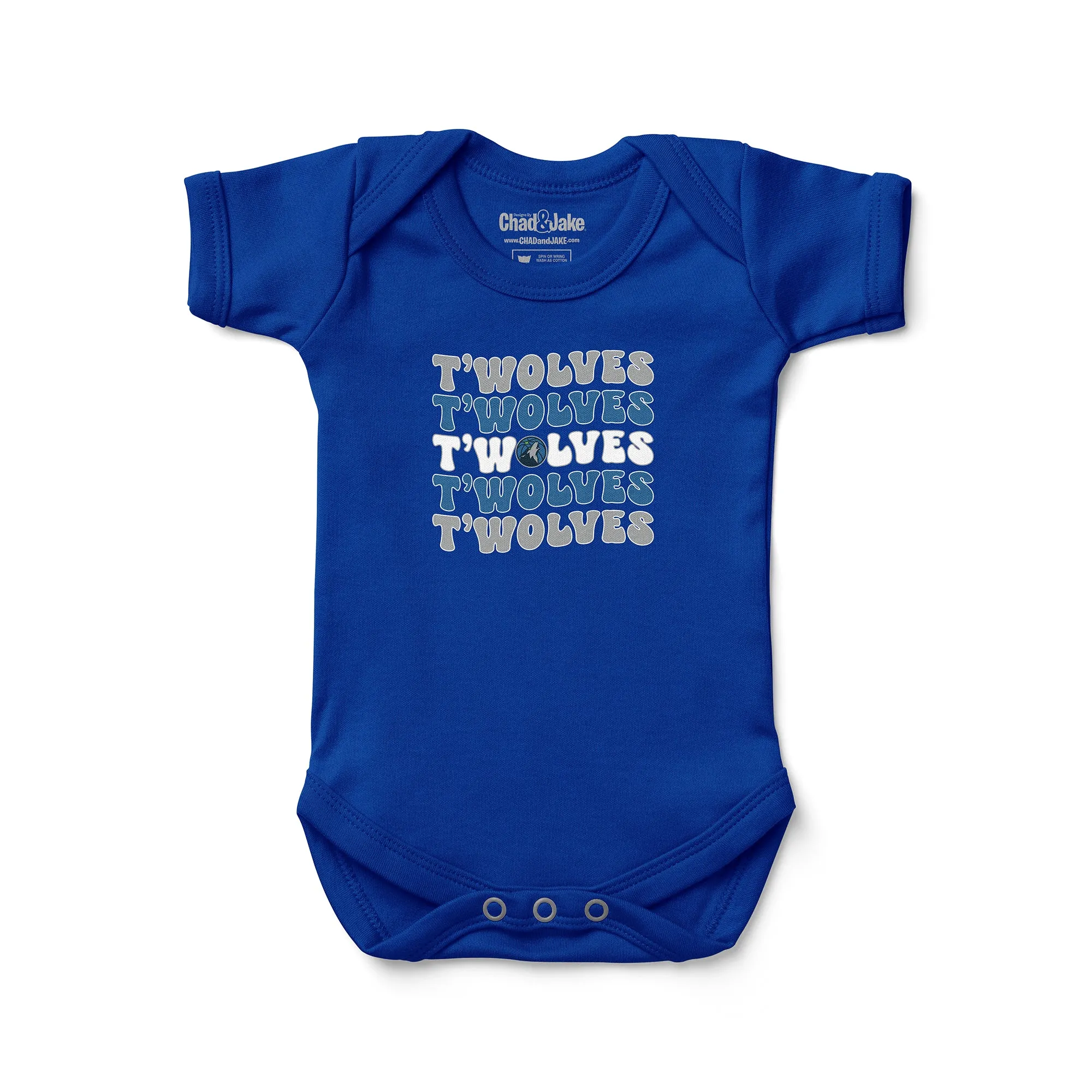 Minnesota Timberwolves "Groovy" Bodysuit