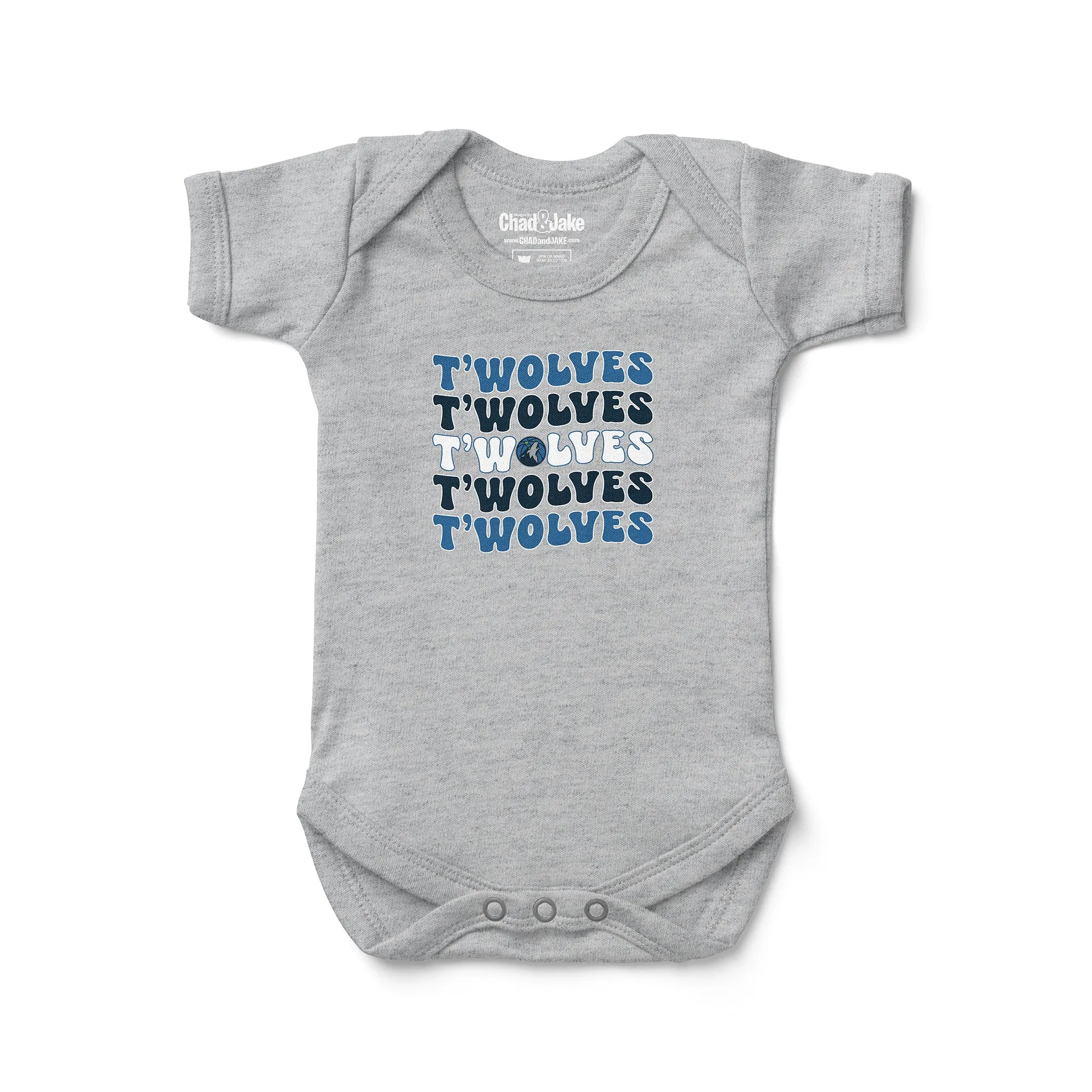 Minnesota Timberwolves "Groovy" Bodysuit