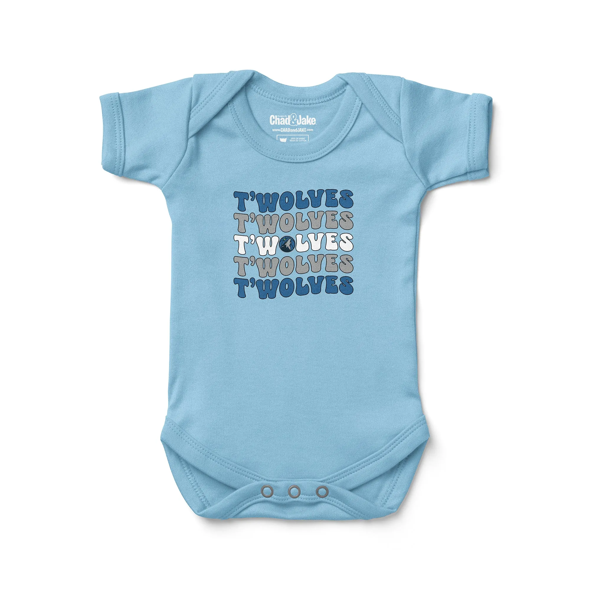 Minnesota Timberwolves "Groovy" Bodysuit