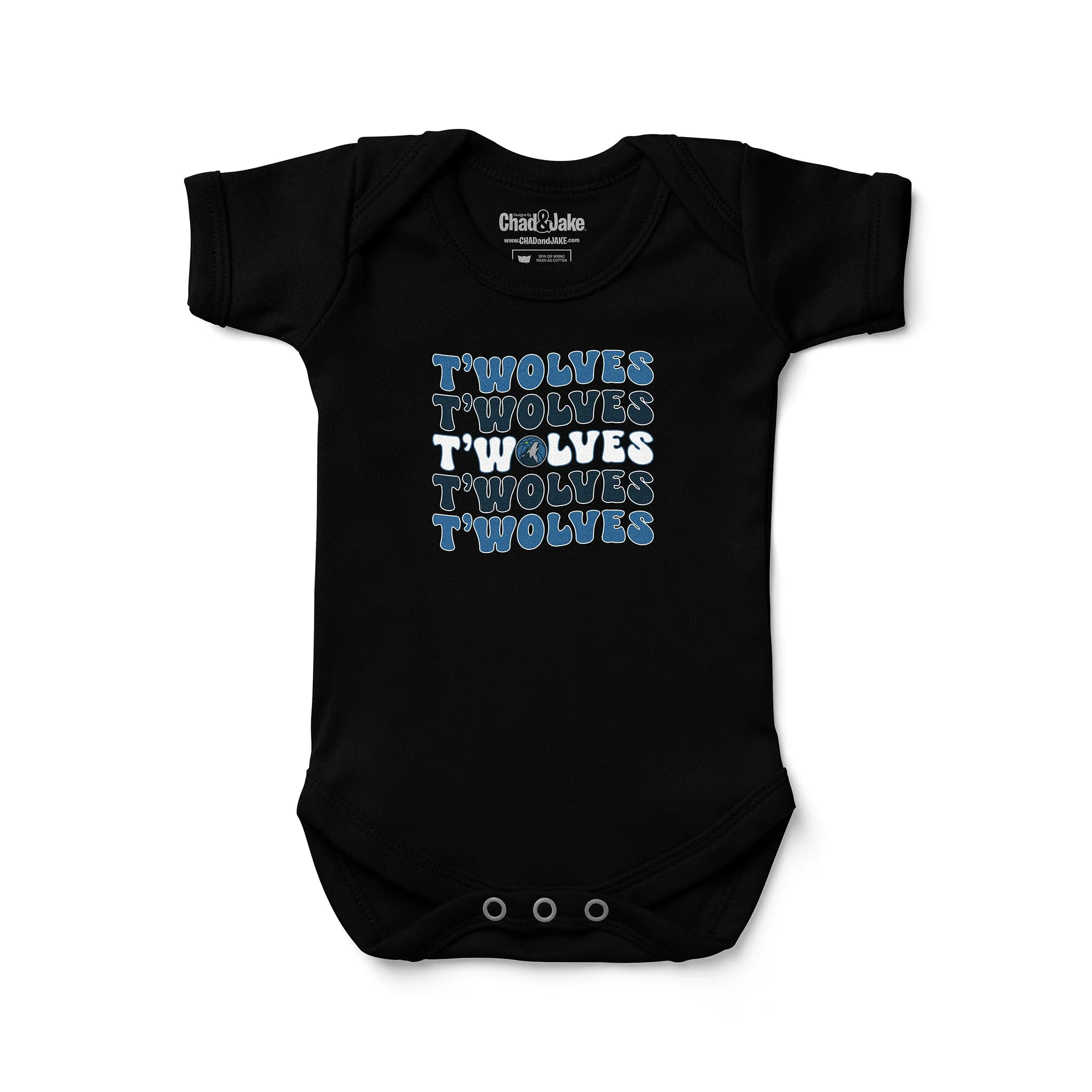 Minnesota Timberwolves "Groovy" Bodysuit