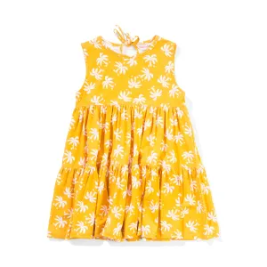 Missie Munster Golden Palms Dress