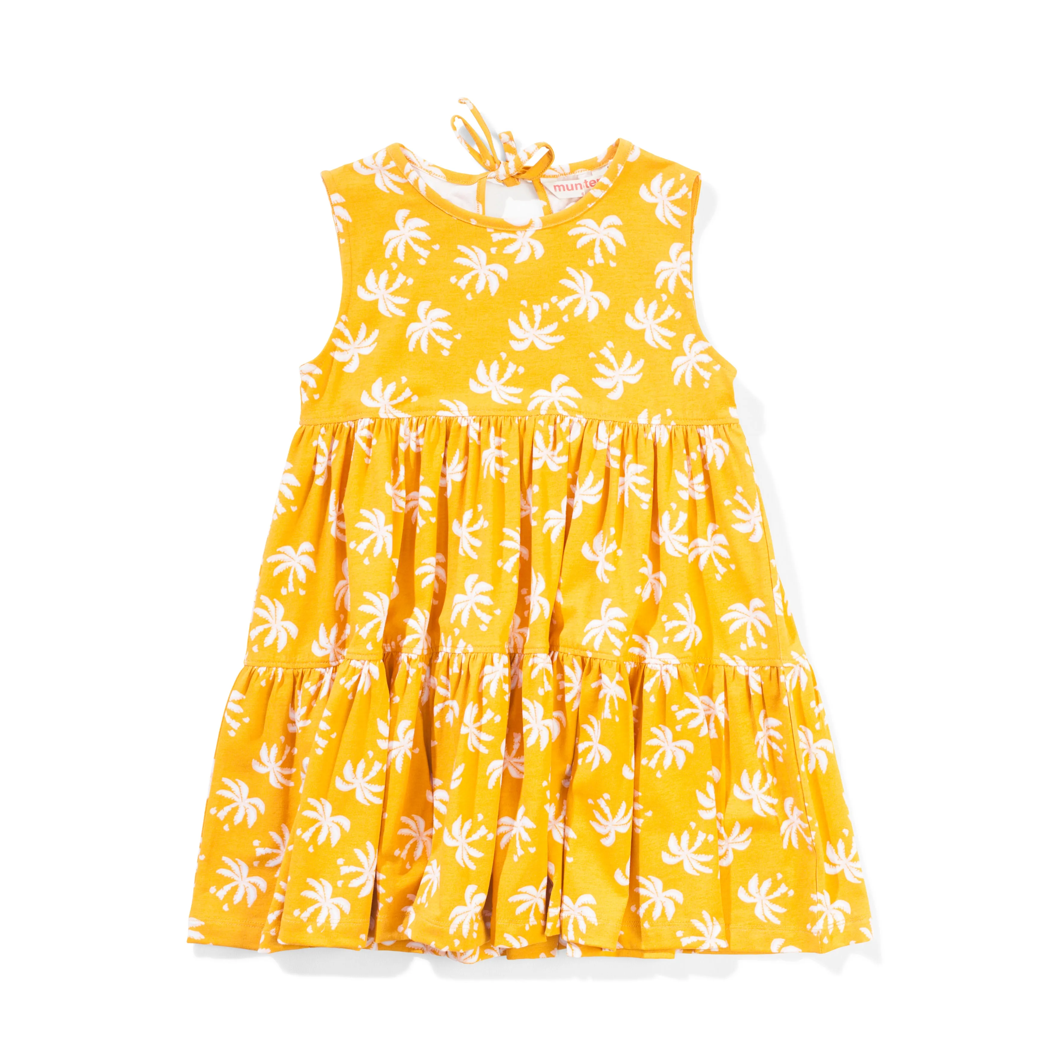 Missie Munster Golden Palms Dress