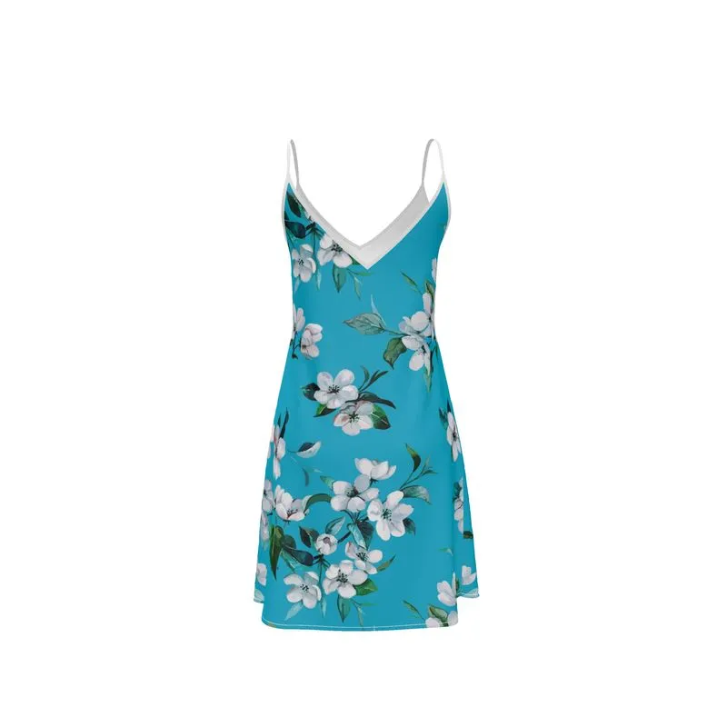 Morning Florals Slip Dress