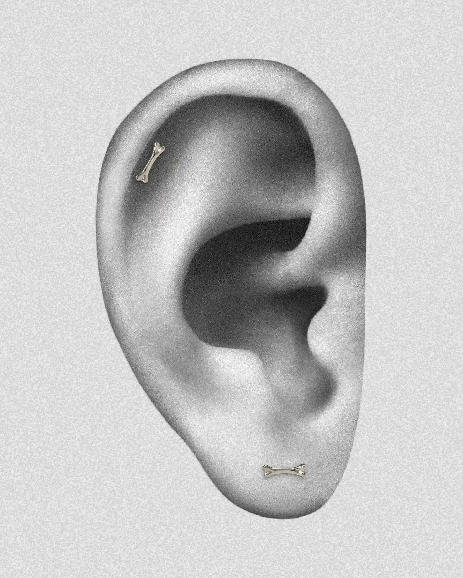 Mortal Threadless End (14K Gold)