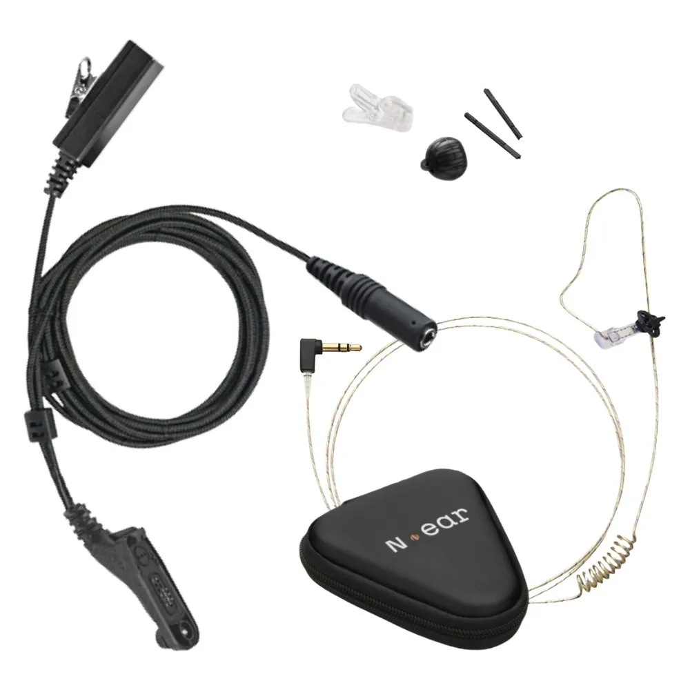 N-Ear 360 Flexo, 2-Wire Mic Combo, Motorola APX