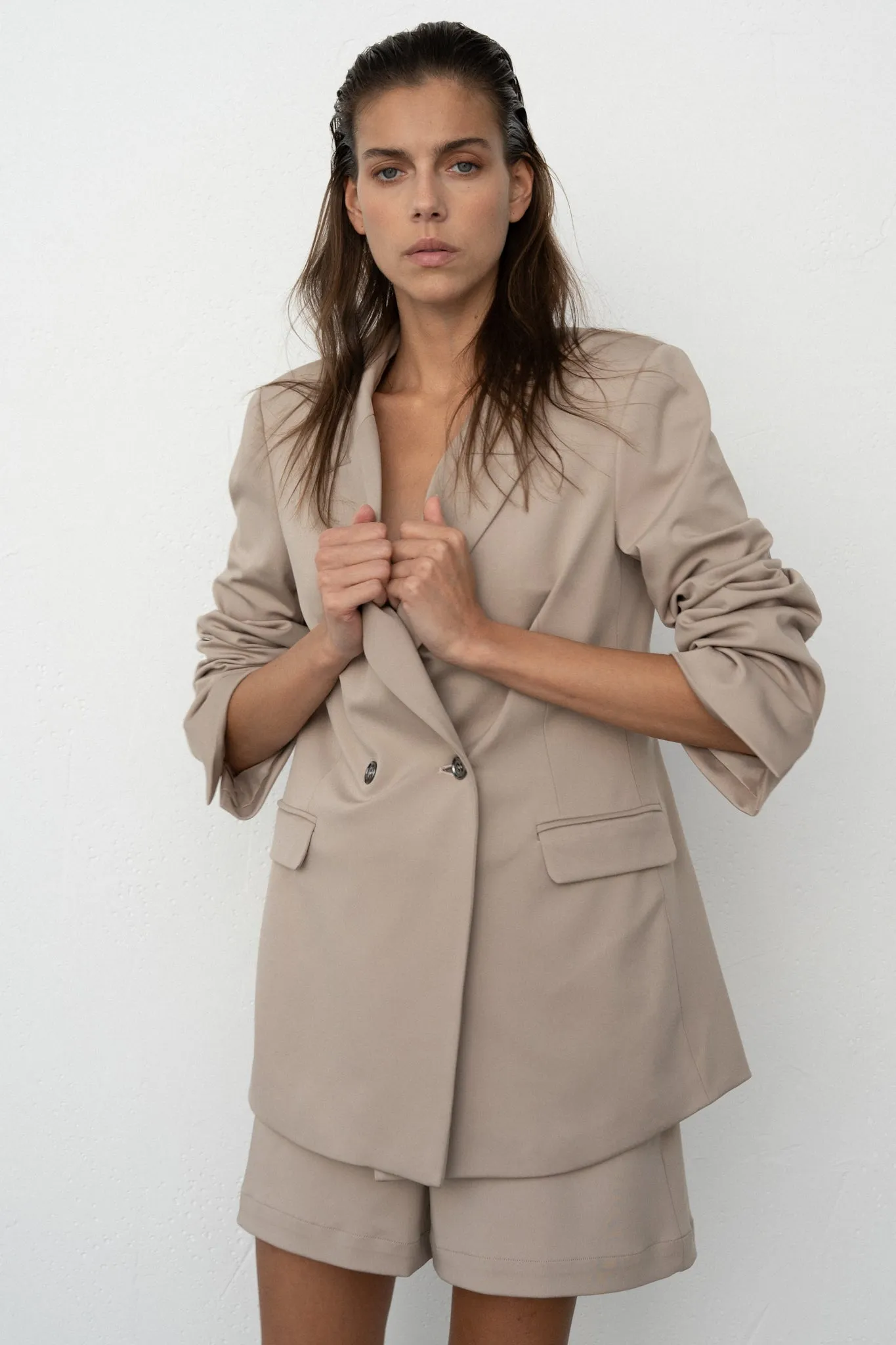 Nude Blazer (Scuba)