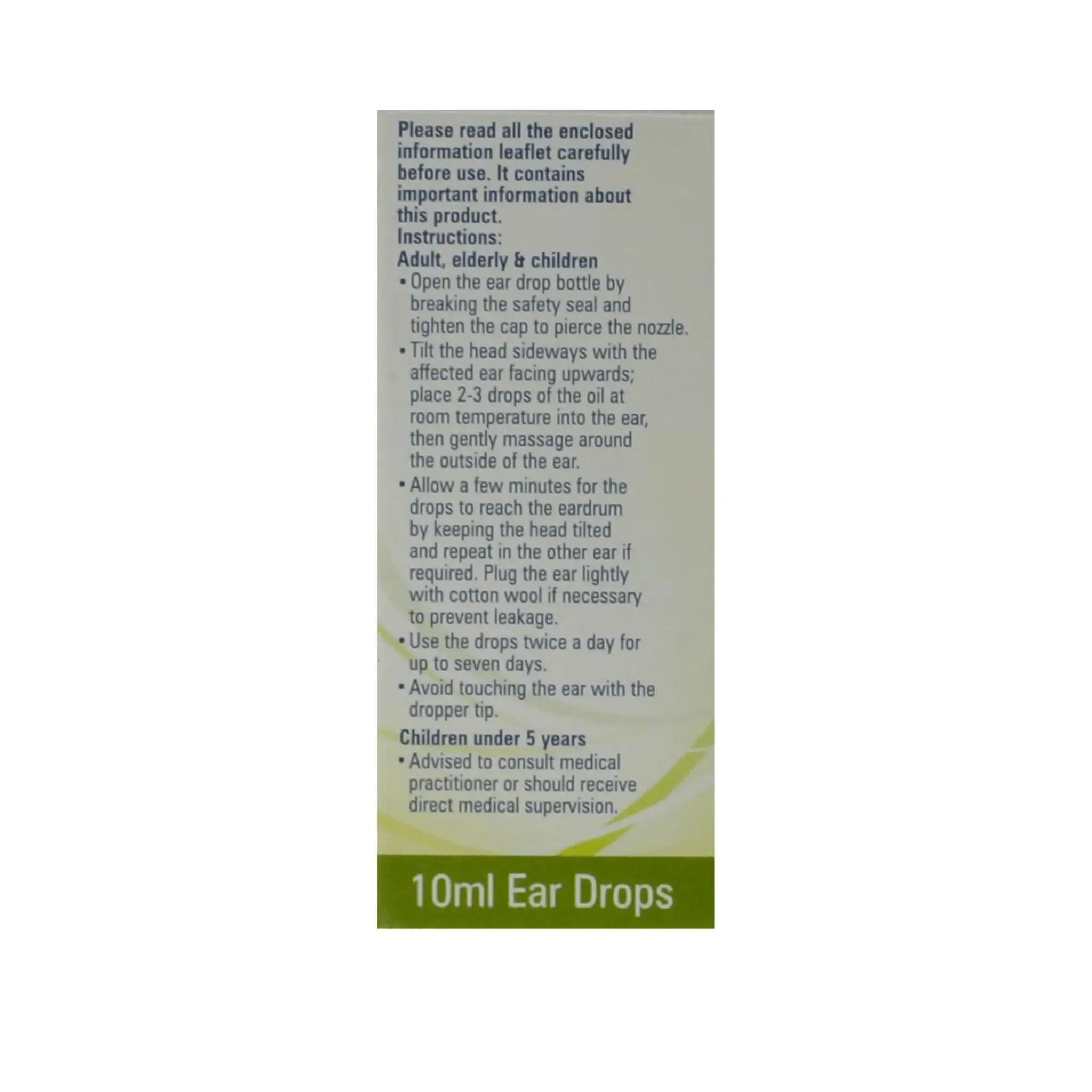 Oilve Oil Ear Drops- 10ml