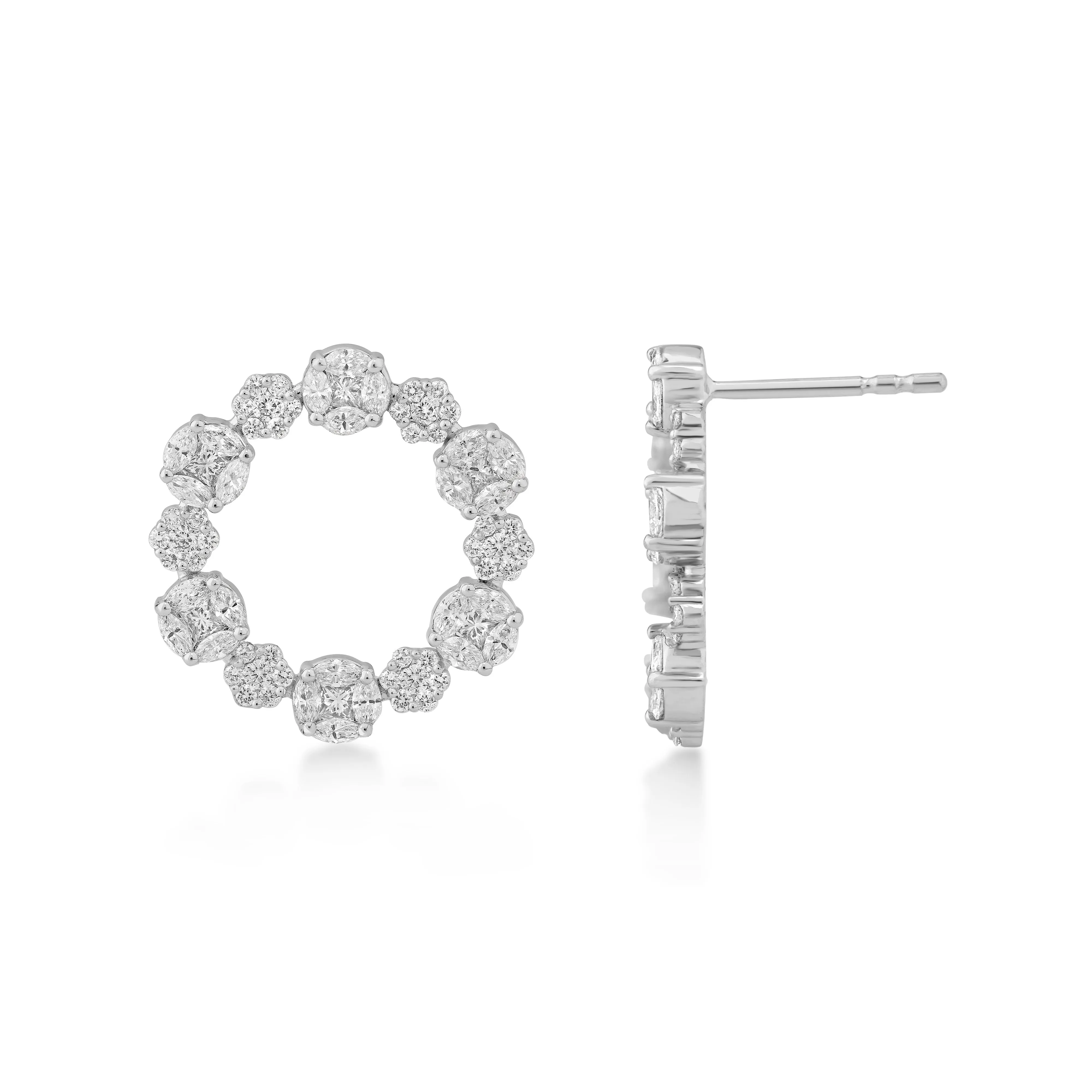 One Alula Diamond Earrings*