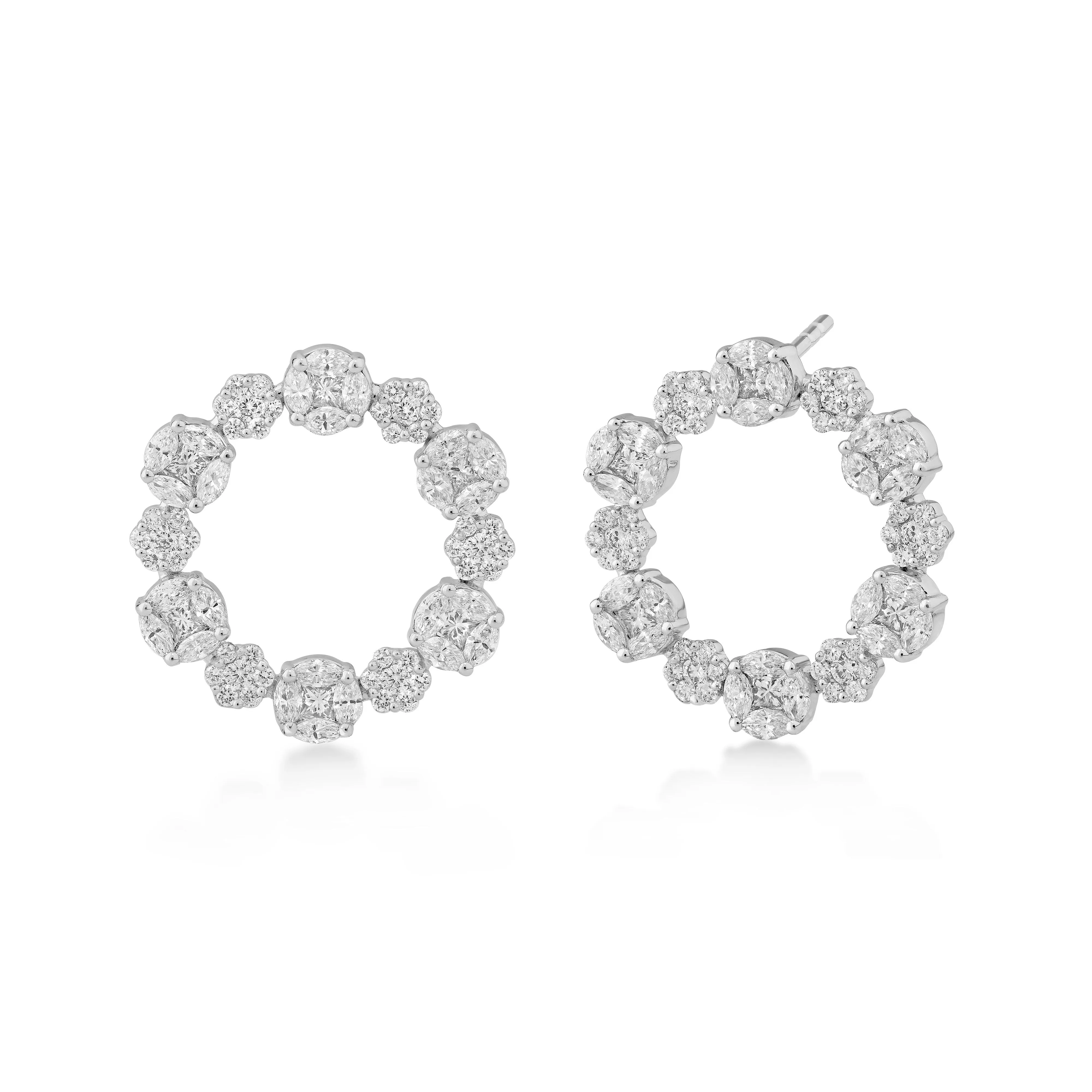 One Alula Diamond Earrings*