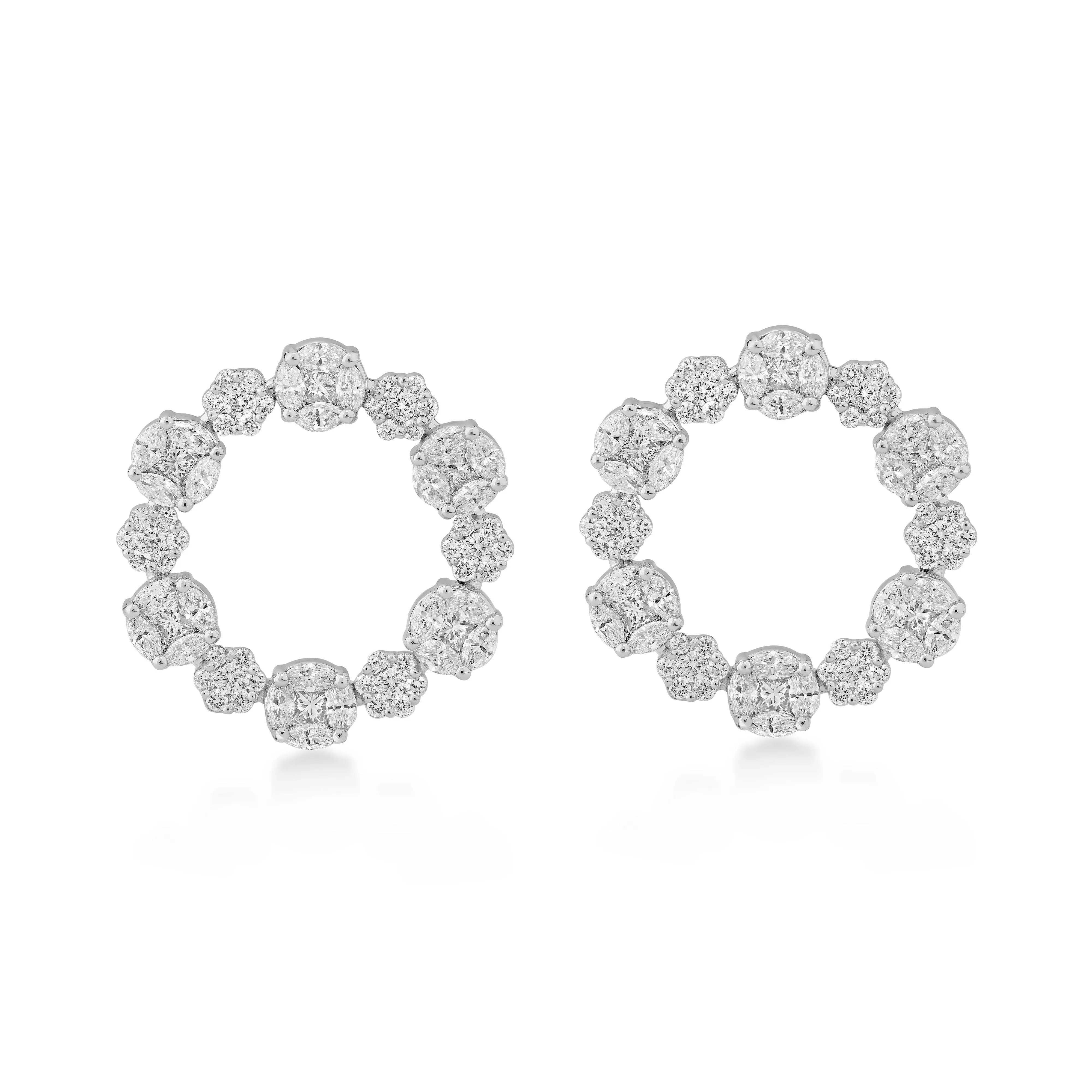 One Alula Diamond Earrings*