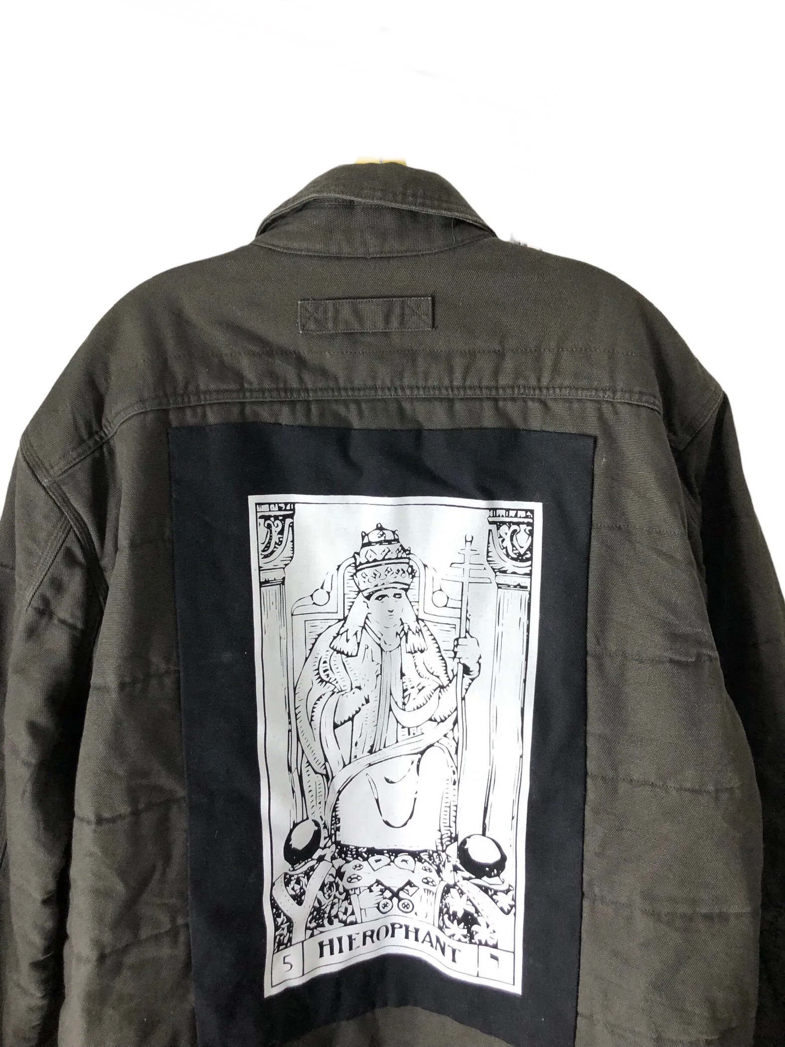 OOAK Cordaroy Hierophant Quilted Jacket by Tooth and Claw x Blim