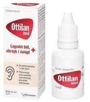 Ottilan Med ear drops 15ml