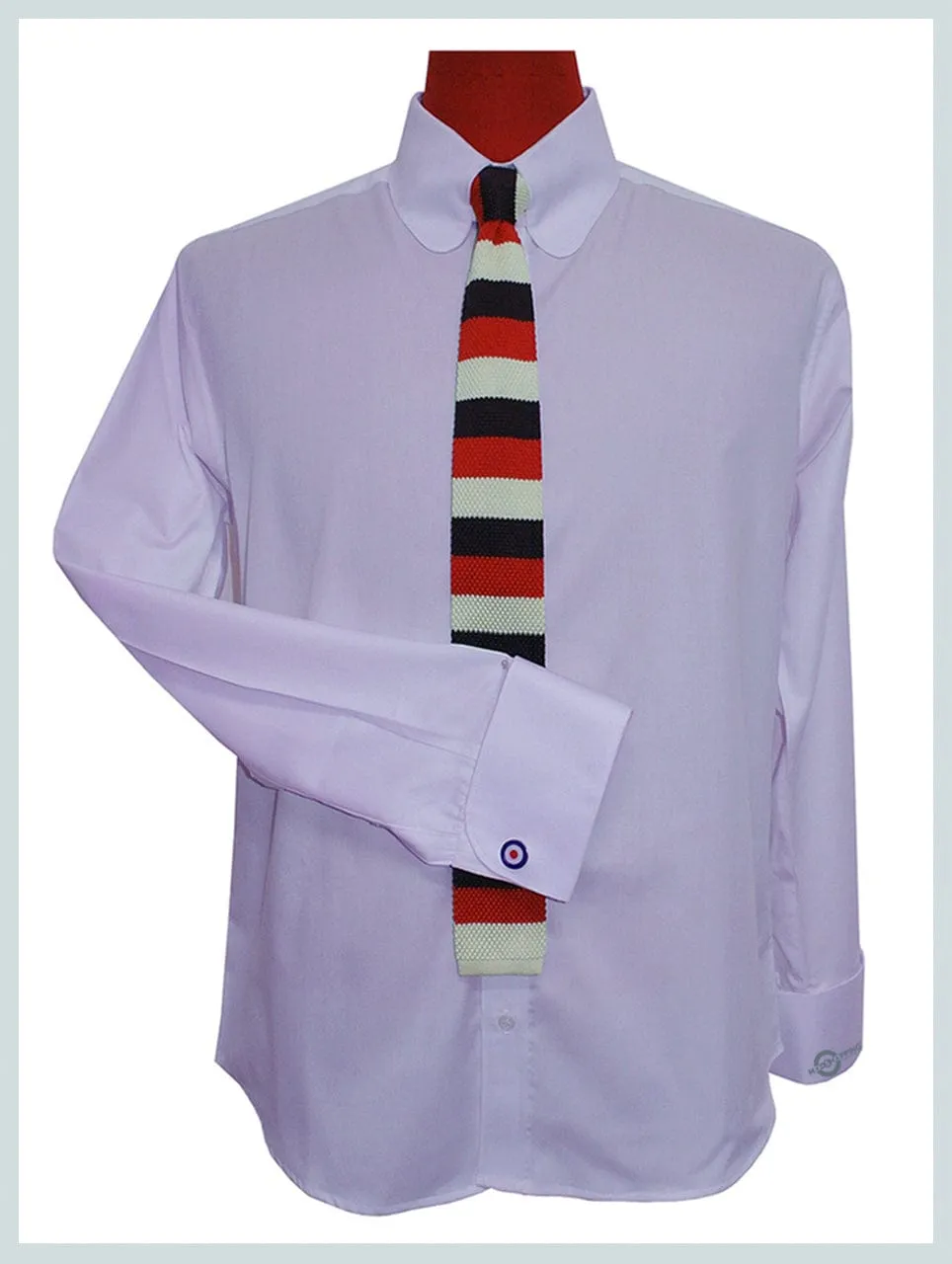 Penny Collar Shirt |  Vintage Lavender Shirt For Men