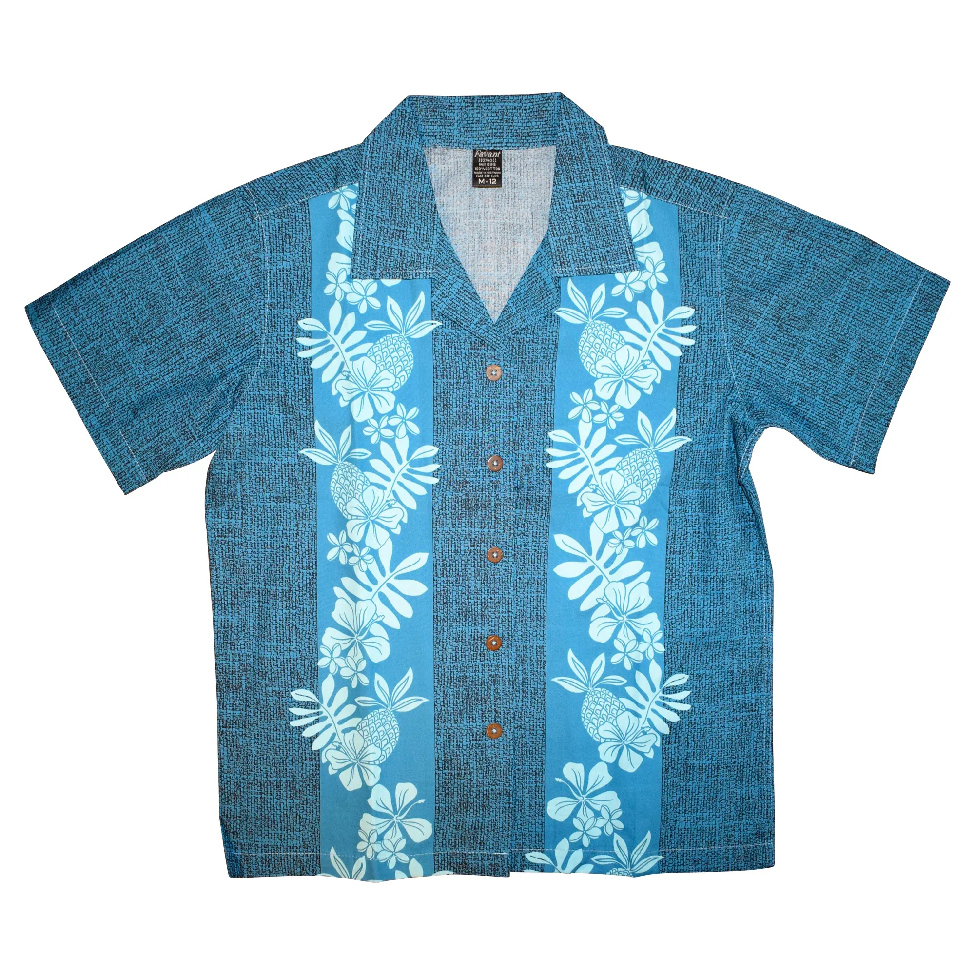 Pineapple Panel Boy's Shirt