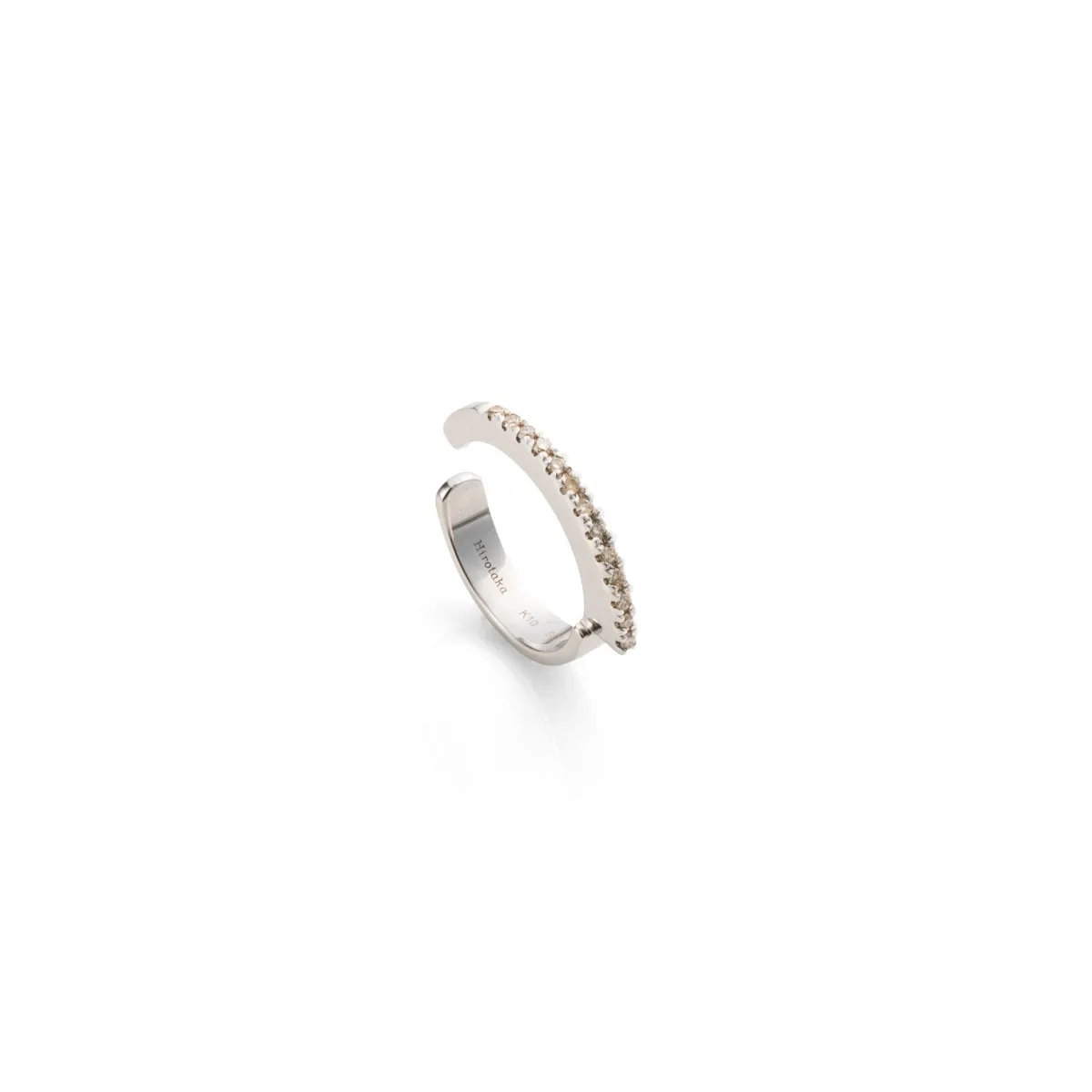 "Beluga" Diamond Ear Cuff
