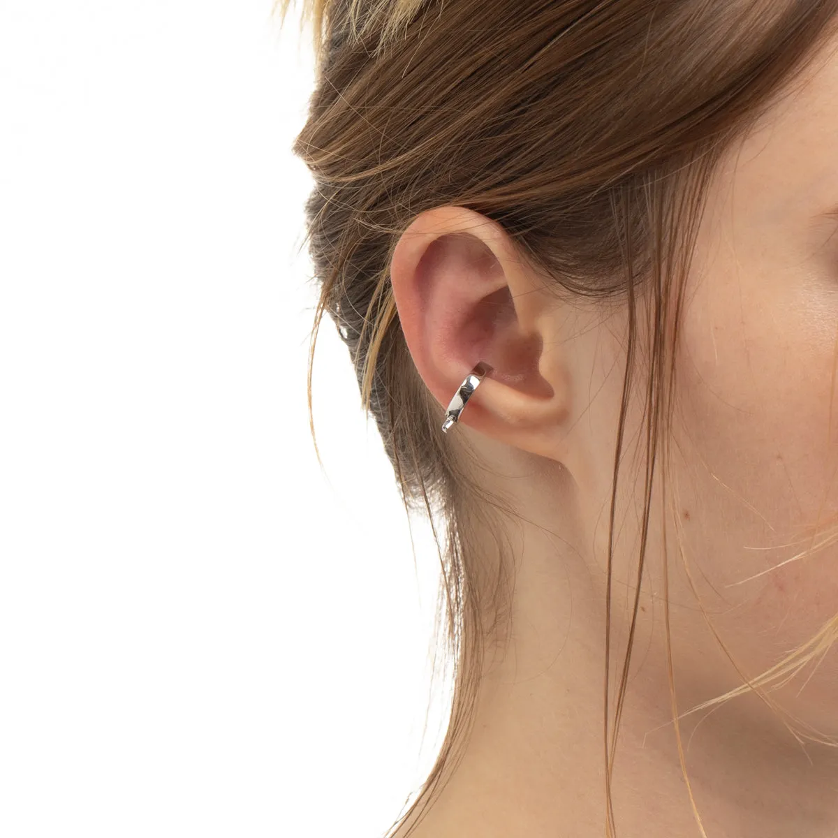 "Beluga" Diamond Ear Cuff