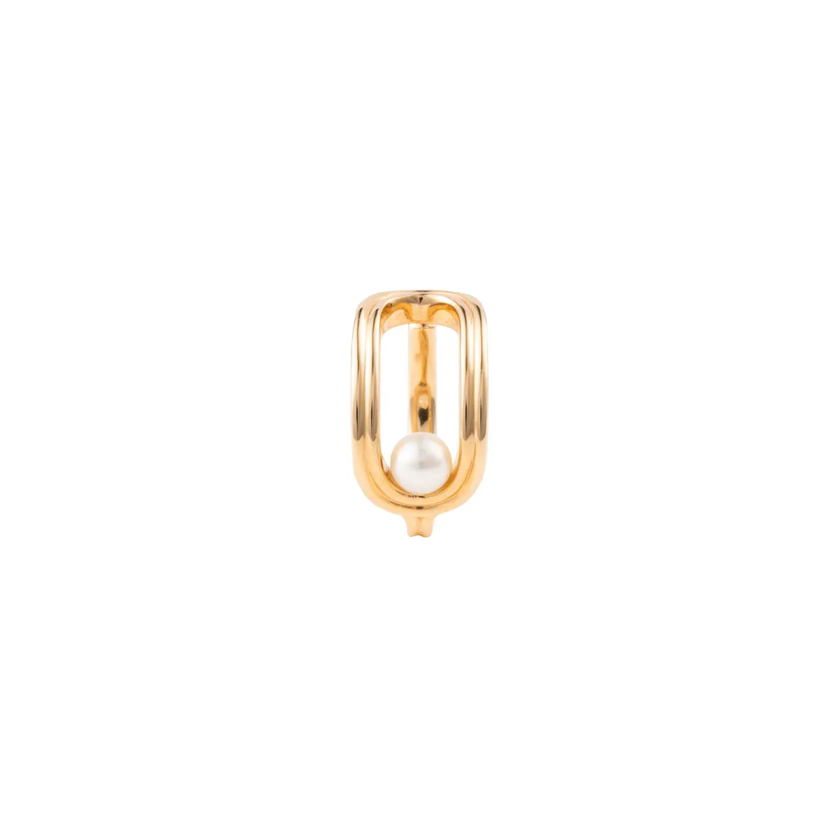 "Beluga" Pearl Ear Cuff