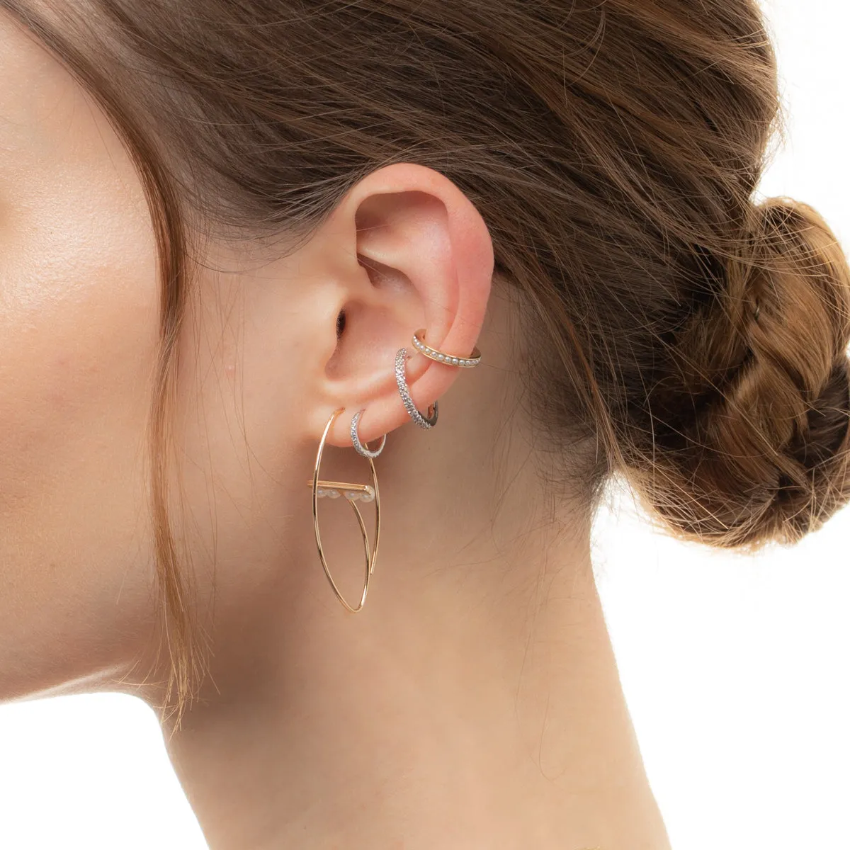 "Gossamer" Diamond Ear Cuff