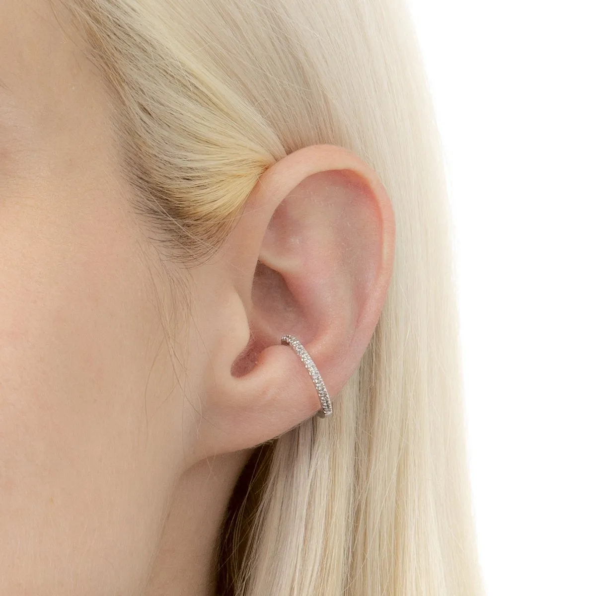 "Gossamer" Diamond Ear Cuff
