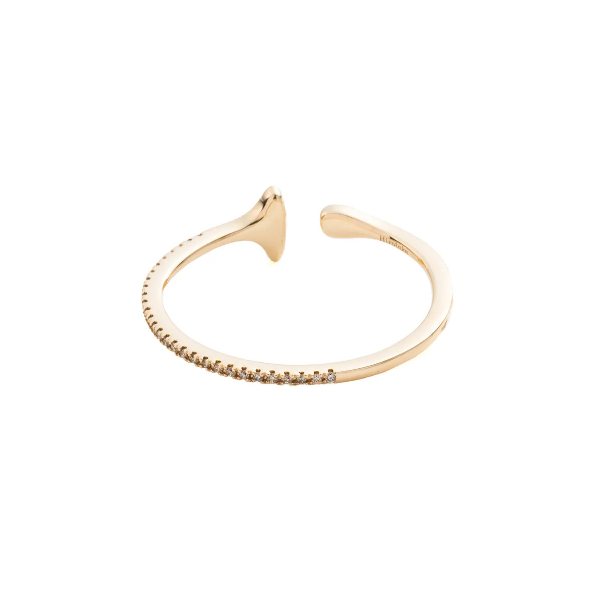 "Gossamer" Oversized Diamond Ear Cuff Large size