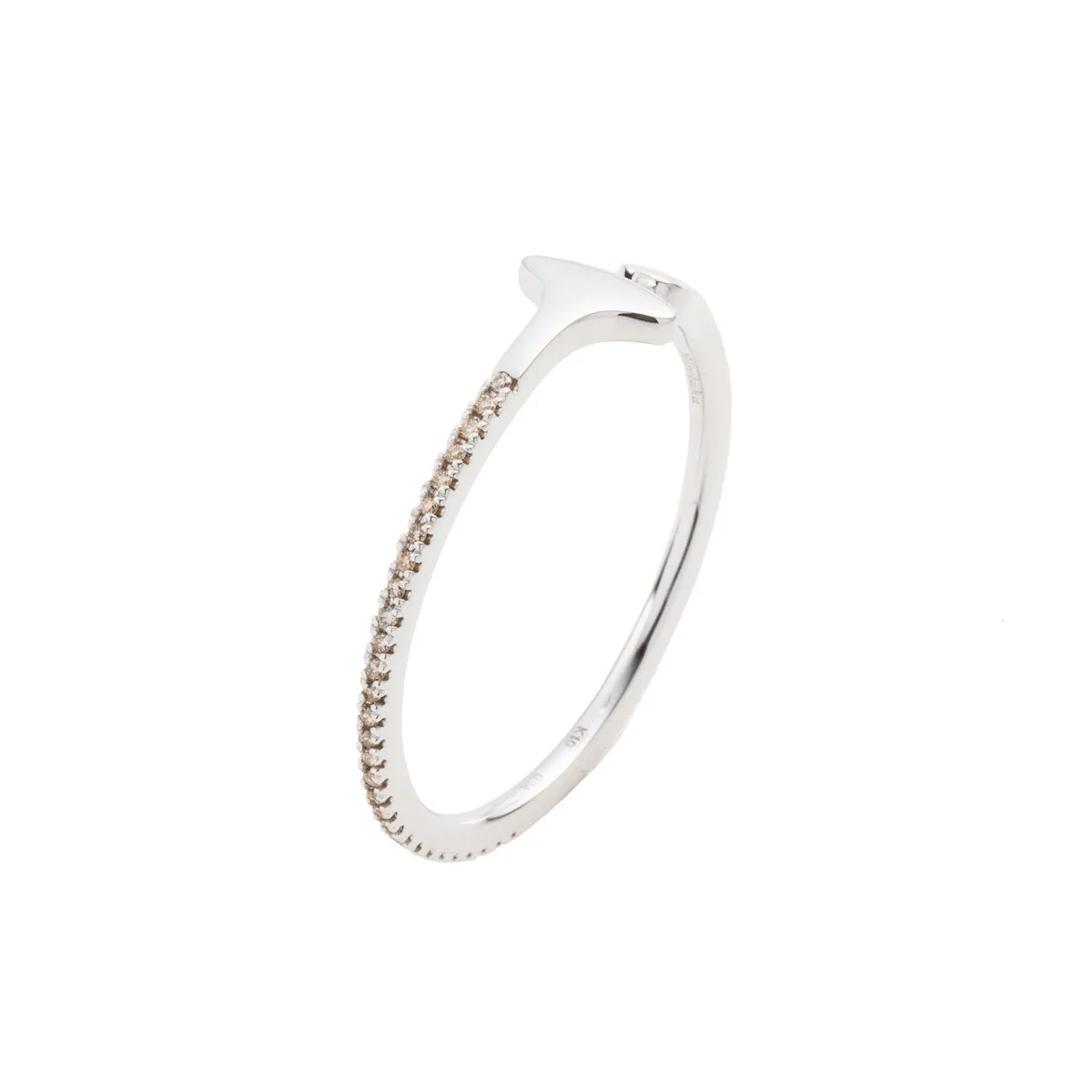 "Gossamer" Oversized Diamond Ear Cuff Large size